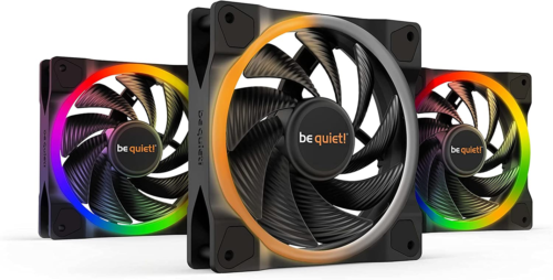 Light Wings 120Mm Pwm High-Speed, Premium Argb Cooling Fan, 4-Pin, For Radiato