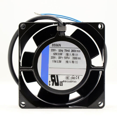 2-Wire Cooling Fan 8556N 230V 60/70A 11/12W 2800/3300/Rpm