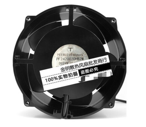 Peerless Motors Pf2420070Hb2M 24V Equipment High Air Volume Cooling Fan 20Cm