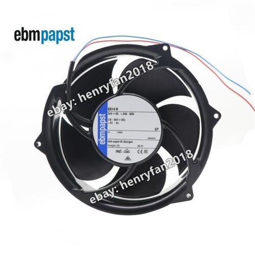 Ebmpapst 6314H Axial Fan Dc 24V 1.25A 30W  17217251Mm 2-Wires Ebm Cooling Fan
