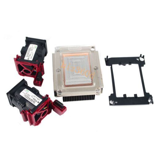 867651-001 Heatsink + Cpu Cage H72851 + 2 Cooling Fan 873580-001 For Dl360 G10