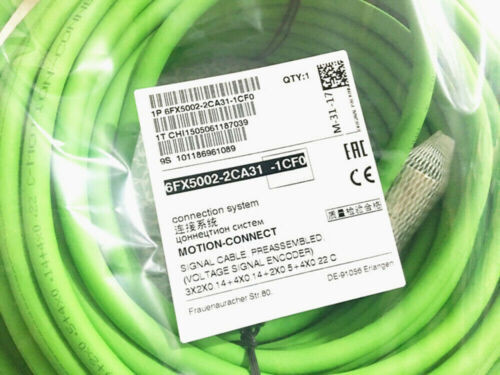 New Siemens 6Fx5002-2Ca31-1Cf0 Cable 10M