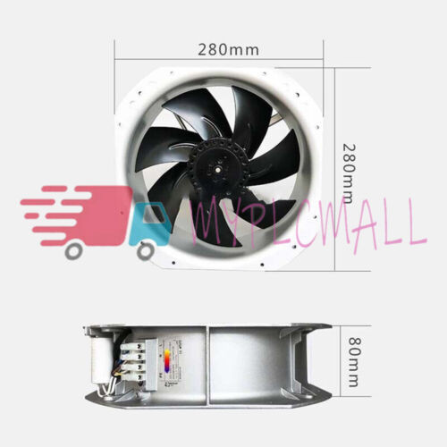 New Fj28081Mab Axial Flow Fan 115V 28028080Mm (1Pcs)