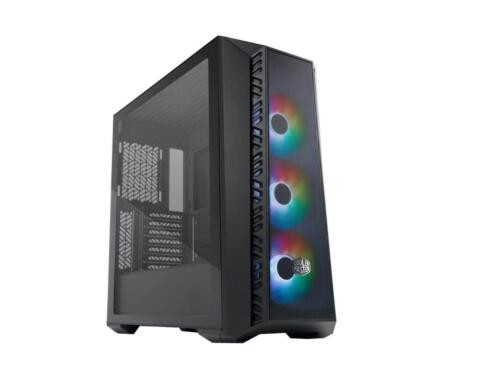 Cooler Master Masterbox 520 Mesh Black Edition Airflow Atx Mid-Tower, Mesh Front