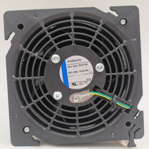 Dv4650-470 Axial Cooling Fan 230Vac 18-19W 120/110Ma 12012038Mm