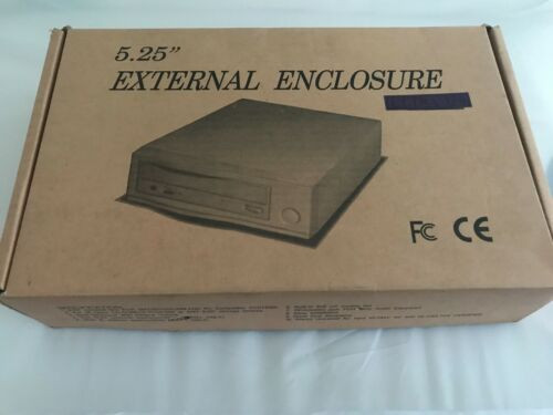 5.25" External Enclosure Ultra-160 2X Scsi Connectors W/6X6 Cooling Fan