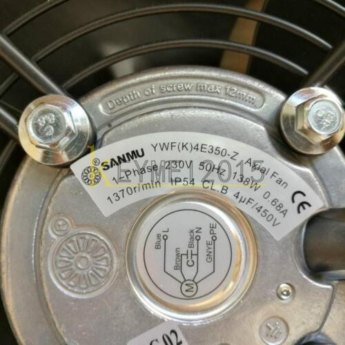 New 1Pcs Sanmu Ywf(K)4E350-Z External Rotor Axial Fan 220V