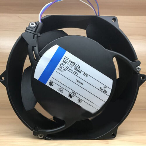 4 Wire Aluminum Cooling Fan 48V 875Ma 4300R/Min 47W For Dv 6448/2A