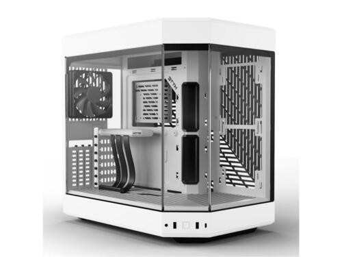 Hyte Y60 Modern Aesthetic Dual Chamber Panoramic Tempered Glass Mid-Tower Atx