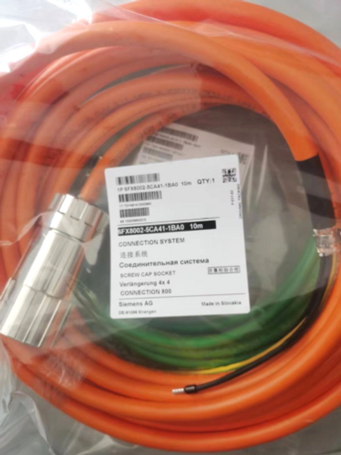 New Siemens 6Fx8002-5Ca41-1Ba0 Power Cable 10M