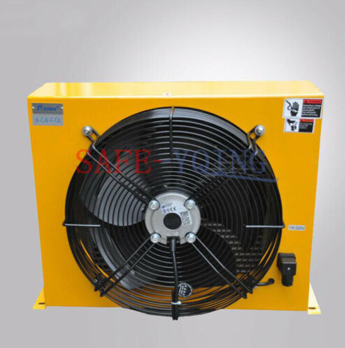 New 1Pc Hydraulic Air Cooler Air-Cooled Oil Radiator G1-1/4" Ah1490T-Ca