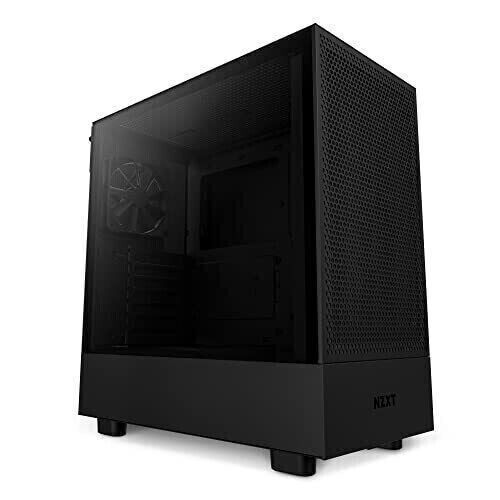 Nzxt H5 Flow Compact Atx Mid-Tower Pc Gaming Case – High Airflow