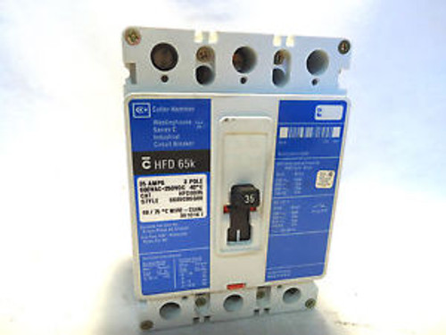 CUTLER-HAMMER HFD3035 3 POLE 35 AMP CIRCUIT BREAKER