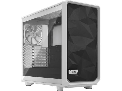 Fractal Design Meshify 2 Lite White Tg Clear Tinted Tempered Glass Window Atx M