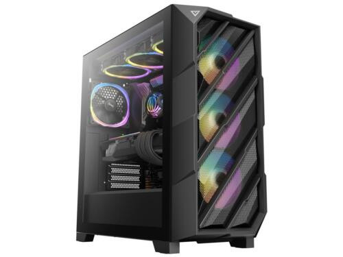 Antec Dp503 Atx Mid Tower Pc Case, Type-C Gen2, 3 X 120Mm Argb Fans With Argb &