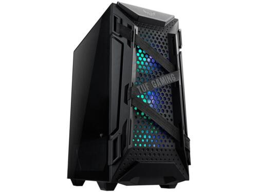 Asus Tuf Gaming Gt301 Mid-Tower Compact Case For Atx Motherboards With Honeycomb