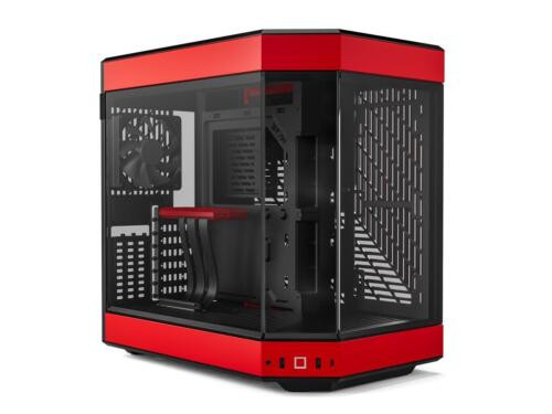 Hyte Y60 Modern Aesthetic Dual Chamber Panoramic Tempered Glass Mid-Tower Atx Co