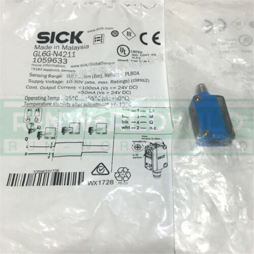 1Pc New For Sick Gl6G-N4211 1059633 Sensor Replacement