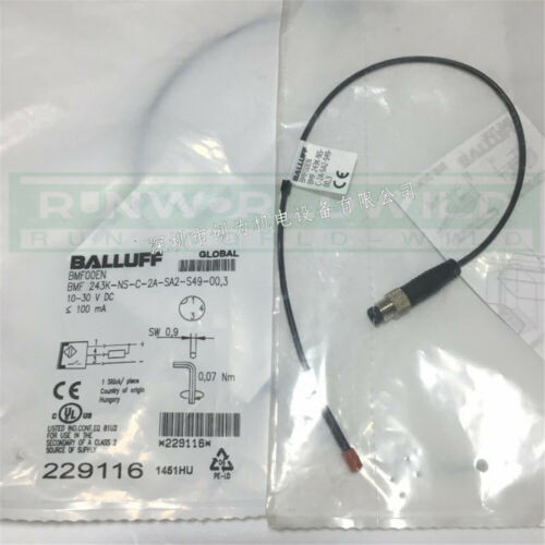 1Pc New For Balluff Bmf 243K-Ns-C-2A-Sa2-S49-00,3 Sensor Proximity Sensor