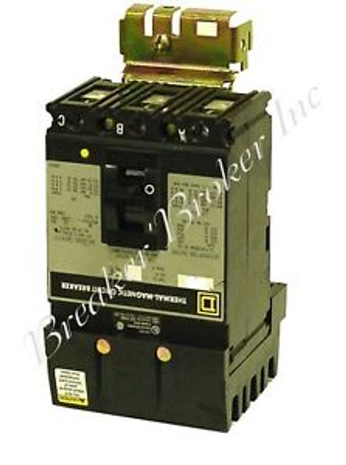 SQUARE D, FAB36040, Used, 600V, SQUARE D FAB36040 40A 600V 3P USED