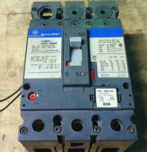 GE General Electrics SEHA 36AT0100 Spectra RMS Hi-Break Circuit Breaker