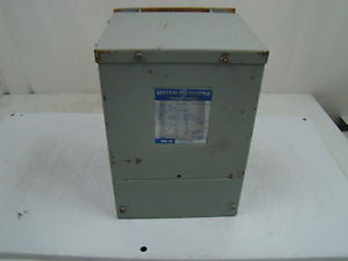 General Electric 5 KVA Transformer 600Vx120/240 SINGLE PHASE 9T21B1016G2