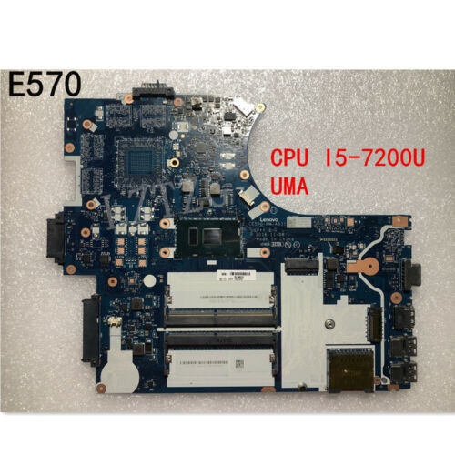 Original For Lenovo Thinkpad E570 Motherboard Cpu I5-7200U Uma 01Ep391 01Yr709