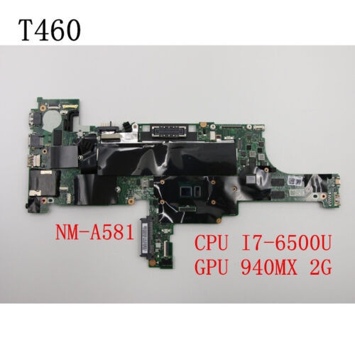For Lenovo Thinkpad T460 Swg Laptop Motherboard I7-6500U 2G Fru 01Aw333 01Hw830