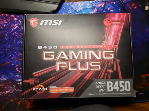 Msi B450 Gaming Plus, Am4, Amd Motherboard