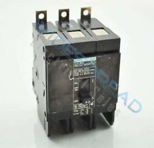 SIEMENS Circuit Breaker BQD340 BQD 340 3P 40A 480V