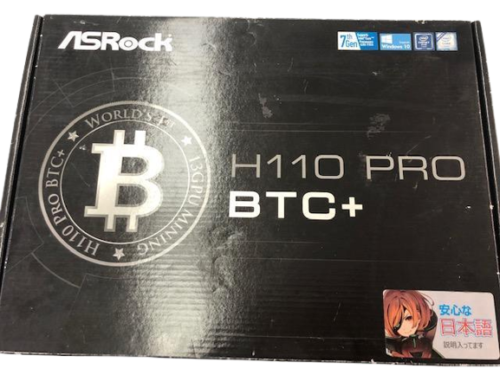 Asrock H110 Pro Btc+ Motherboard With Box 202207M