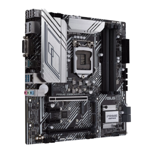 Asus Prime Z590M-Plus Motherboard Intel Z590 Lga 1200 Ddr4 Matx M.2 Core Usb 3.2