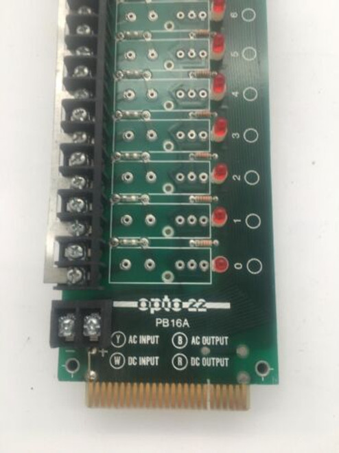 Opto22 I/O Mounting Rack Can Accommodate Up To  16 Opto 22 G1 I/O Module