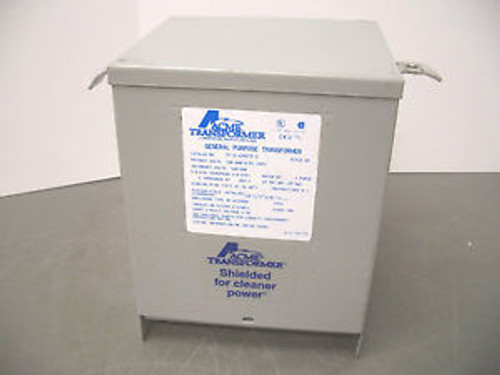 ACME 3.0KVA 1PH TRANSFORMER CAT TF-2-49873-S HV 190-440 LV 120/240