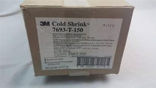 3M Cold Shrink Qt-Iii 7693-T-150 Silicone Termination Kit # 7693-T-150