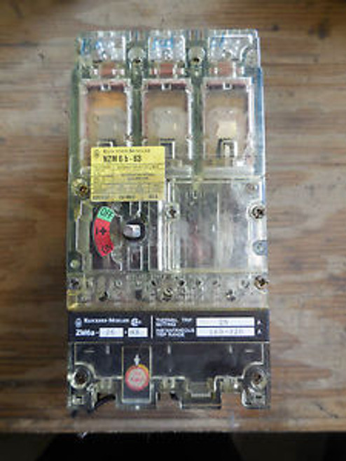 Moeller Klockner NZM6B-63 ZM6A25NA 63 Amp Circuit Breaker  Used Condition