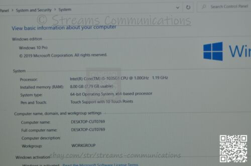 Hp 15-Cs 15-Cs3055Wm 15-Cs3063Cl Laptop Motherboard W/ Intel Core I5-1035G1 Cpu