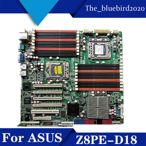 For Asus Z8Pe-D18 Dual-Way X58 Server 1366-Pin Motherboard X5690 L5640 E5649