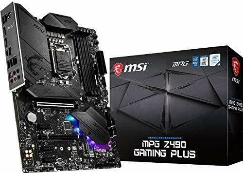 Msi Motherboard Mpg Z490 Gaming Plus Atx Lga1200 Ddr4 128Gb 4800Mhz