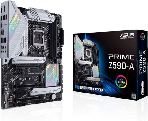Asus Prime Z590-A Lga 1200 (Intel®11Th/10Th Gen) Atx Motherboard