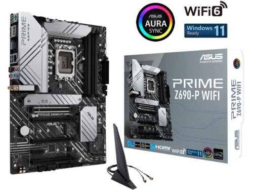 Asus Prime Z690-P Wifi Lga 1700 Intel 12Th Gen Atx Motherboard- Pcie 5.0, Ddr5,