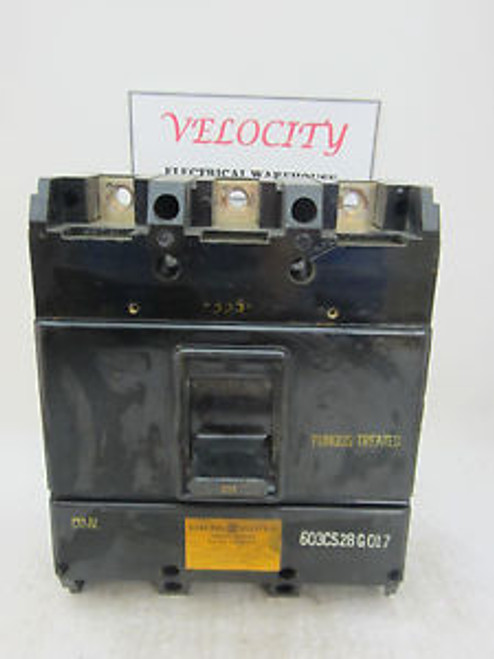 GENERAL ELECTRIC TJ236C5225 3POLE 225AMP 600VOLT CIRCUIT BREAKER