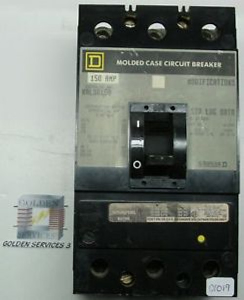 Square D KAL36150 Circuit Breaker 150 A 600 V 3 Pole