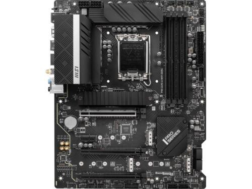 Msi Pro Z690-A Wifi Ddr4 Lga 1700 Intel Z690 Sata 6Gb/S Atx Intel Motherboard