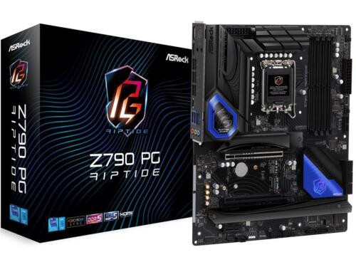 Asrock Z790 Pg Riptide Intel Lga1700 Atx Mainboard , 4 Slots Ddr5, Pcie 5.0 X16,