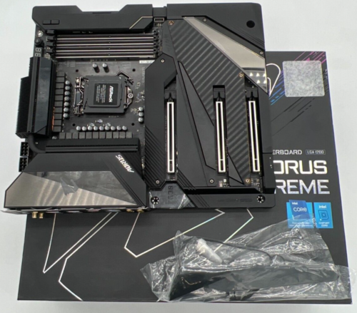 Gigabyte Z590 Aorus Xtreme Lga 1200/ Intel/ Z590/ E-Atx/Triple M.2/ Usb 3.2