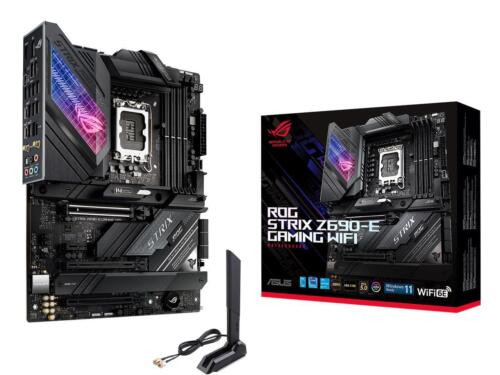 Asus Rog Strix Z690-E Gaming Wifi 6E Lga 1700(Intel® 12Th&13Th Gen)Atx Gaming