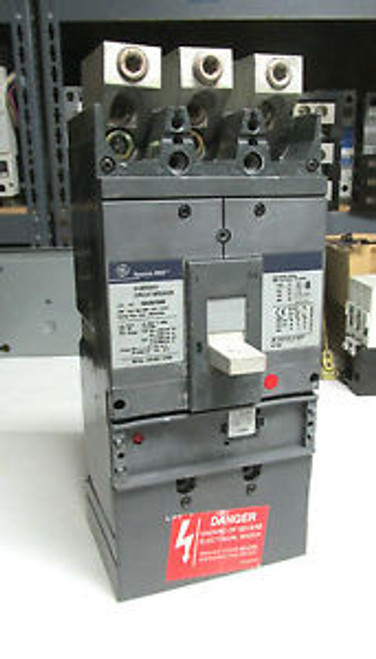 GE Spectra RMS 400A, 600V Circuit Breaker Cat SGHA36AT0400 w/ 400A Trip . VA-80