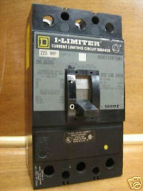 Square D IKL36225 225 Amp I-Limiter Circuit Breaker 600V IK IKL ILine SqD 225A