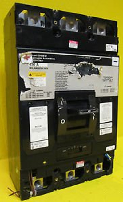 Square D MHL36450 MHL 450A Breaker Top & Bottom Lugs BAD Label MHL3645025DC1679